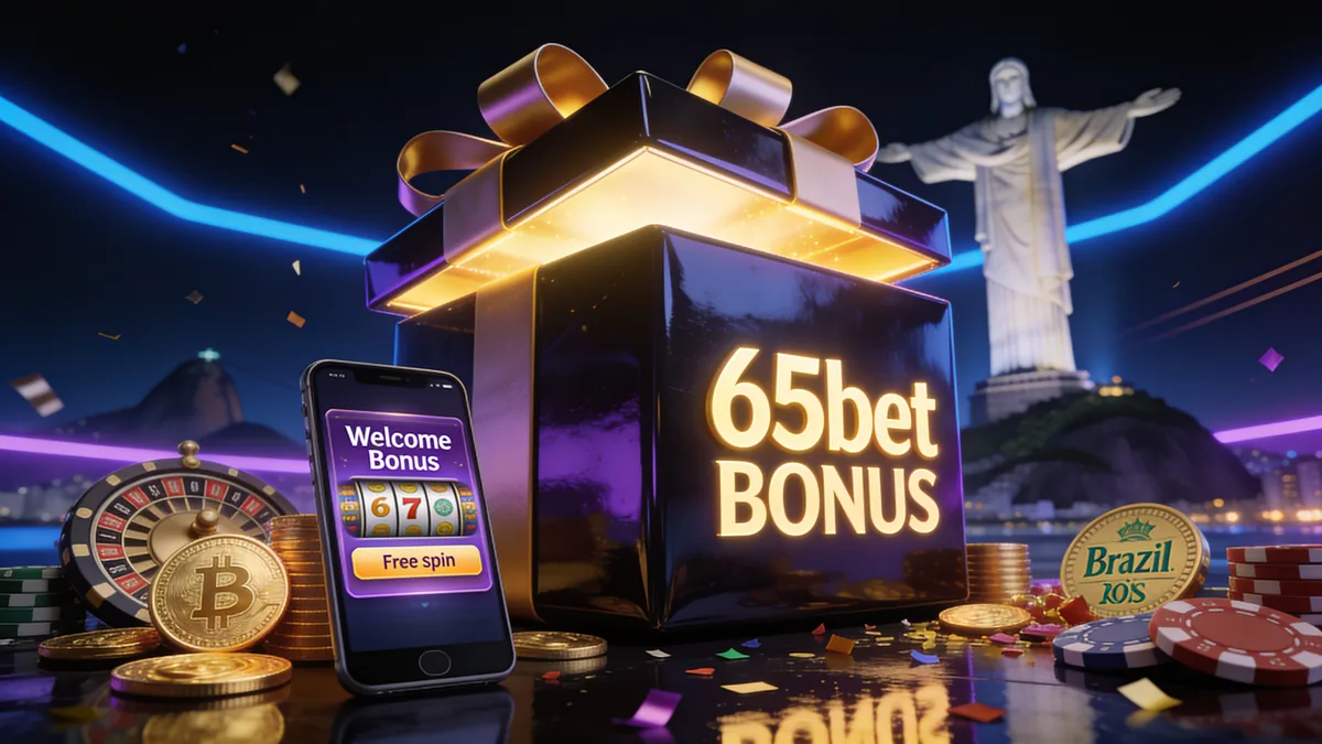 65bet no Brasil — Bônus de Cassino 65bet